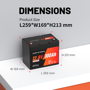 ESG可扩展12.8V LiFePO4电池组100Ah-300Ah范围BMS保护家用储能美国库存” - Product Image 4