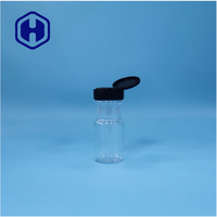 Pot à épices en plastique PET transparent de 100 ml, anti-fuite, sans BPA, avec bouchon pour sel, poivre, poudre de chili, assaisonnement pour barbecue, aliments en conserve, collation