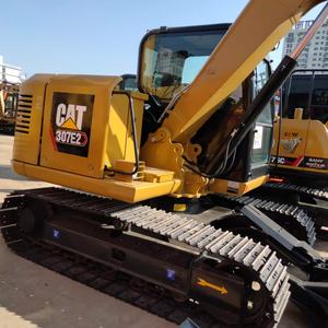 Mini-excavatrice sur chenilles hydraulique Caterpillar 307E2 d'occasion, modèle 2024, pour la construction et l'agriculture, 95% NEUVE, 7 tonnes, avec CE/EPA - Product Image 6