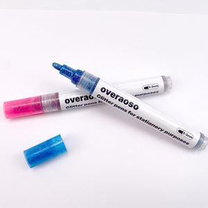 Overaoso Nuevo listado Liquid <span class=keywords><strong>Chalk</strong></span> Glitter Marker para pintura de roca, piedra, cerámica - Product Image 5