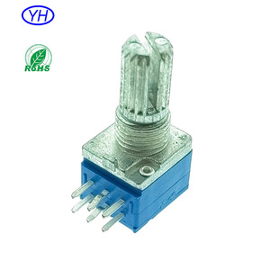 ตัวอย่างฟรี RD902F RK097 PTD902 RV09 b103 b503 1k 5k 10k 20K 50k 100k 9mm ALPS 6 ขา ปุ่มปรับระดับเสียงแบบหมุน สเตอริโอ โพเทนชิโอมิเตอร์ - Product Image 5