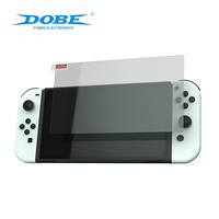 Protecteur d'écran DOBE en verre trempé pour accessoires de jeu Nintendo Switch OLED