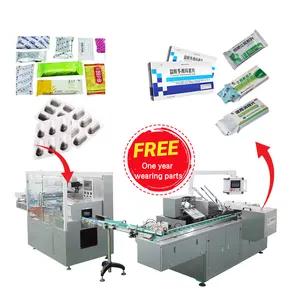 Factory Fully Automatic Tablet Capsule Pill Blister Plate Cartoning Machine Pillow Packing And Cartoning Production Line