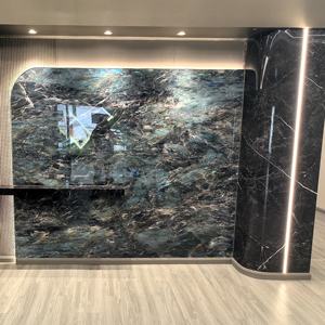 Panneau Mural UV Moderne à Motifs Style Classique <span class=keywords><strong>Marbre</strong></span> et Cannelé Haute Résistance pour Usage Intérieur Étanche Sans Radiation - Product Image 1