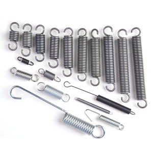 Resorte de tensión simple de acero inoxidable con tratamiento de superficie de níquel para tipos de carga de hardware: torsión y extensión - Product Image 3