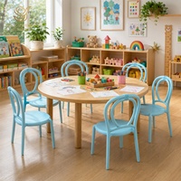 Chaises de fête en plastique pour enfants, très vendues, écologiques, durables, chaises hautes pour salon, chambre, bébés, enfants