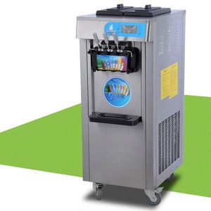 Business Automatic Soft Serve Mini Roll <b>Machine</b> Industrial Air-Cooled Soya Frozen Fruit <b>Ice</b> <b>Cream</b> <b>Machine</b> Electric Household - Product Image 1