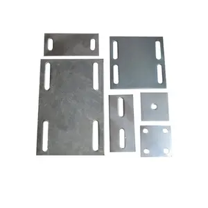 Il produttore di piastre incorporate fornisce piastre in acciaio zincato incorporato in magazzino