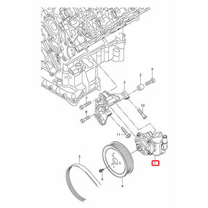 <span class=keywords><strong>Pompe</strong></span> de <span class=keywords><strong>direction</strong></span> <span class=keywords><strong>assistée</strong></span> adaptée à Audi Q7 Volkswagen Touareg 95831405010 95831405011 - Product Image 2
