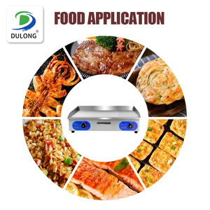 Plancha Eléctrica Comercial de Acero Inoxidable para Asar Hamburguesas, Mitad Plana y Mitad Acanalada, para Mostrador, Ideal para Hoteles - Product Image 4