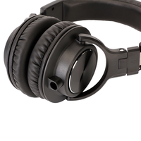 Casque DJ professionnel Audfine DH4100 de qualité studio, casque de monitoring supra-auriculaire haute fidélité pour les producteurs de musique et les DJ