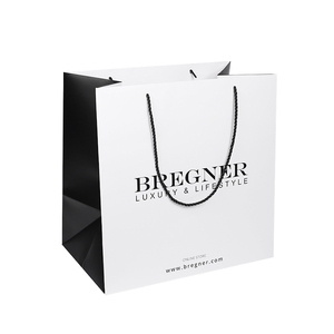Vente en gros de sacs d'emballage en papier de luxe imprimés personnalisés pour les cadeaux d'achats de soins de la peau cosmétiques <span class=keywords><strong>bigl</strong></span> de haute qualité - Product Image 4