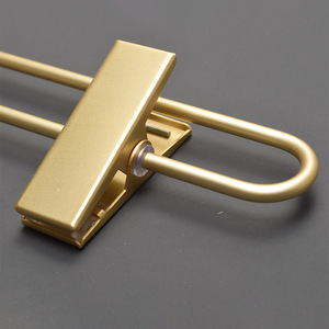 Gold Aluminum <strong>Hangers</strong> Skirt <strong>Hangers</strong> for Pant - Product Image 4
