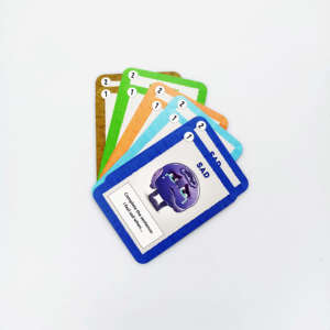 Jeu de cartes de <span class=keywords><strong>poker</strong></span> personnalisé écologique avec impression de logo, cartes flash pour enfants, jeu éducatif - Product Image 5
