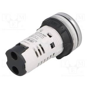 XB7EV07MP สวิตช์ปุ่มกดไฟแสดงสถานะ LED สำหรับการควบคุมทางอุตสาหกรรมสีดำ/เขียว/แดงประหยัดพลังงานประสิทธิภาพสูง - Product Image 2