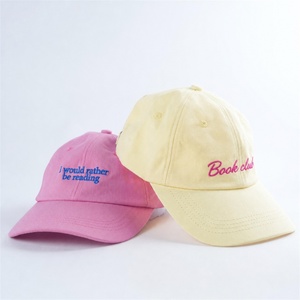 Gorra de Béisbol Personalizada con Bordado, 6 Paneles, Sarga de Algodón, Sin Estructura, Estilo Dad Hat, con Logotipo Bordado - Product Image 1