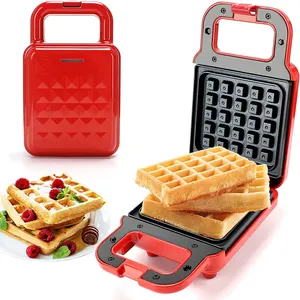 3 In 1 Home Waffel Maker Waffle Iron Waflera Waffle Machine With Sandwich Grill Plates