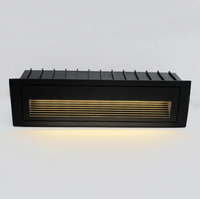 Lumière LED encastrée en aluminium pour escalier 5W, lampe murale extérieure sous escalier, éclairage IP65, angle de faisceau 30°, DC12V/24V AC85-265V