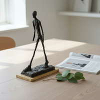 Statue abstraite en bronze de design populaire et célèbre MALTON pour la décoration de la maison