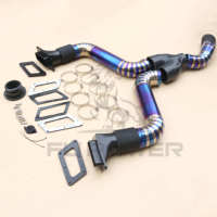 Kit de escape doble trasero de titanio para SEA-DOO RXT/GTX 300, 2021-2022+