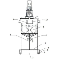 200L 500L 1000L 2000L 20KL 30KL acier inoxydable chauffé refroidissement veste grattoir mélange chimique réservoir pression mélange réservoir navire
