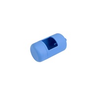 Distributeur portable de sacs à déjections canines ZeChengxi en ABS avec clip de laisse, support de sacs à déjections pour chiens et chats