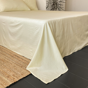 Nouvelle Arrivée 2026 – Housse <span class=keywords><strong>de</strong></span> <span class=keywords><strong>Couette</strong></span> Personnalisable en <span class=keywords><strong>Coton</strong></span> <span class=keywords><strong>Gaze</strong></span> Double Couche Ivoire - Product Image 2