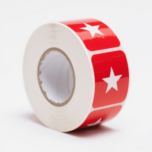 Tự dính Vinyl Vòng không thấm nước Sticker giấy tùy chỉnh in ấn <span class=keywords><strong>logo</strong></span> nhãn dán - Product Image 4