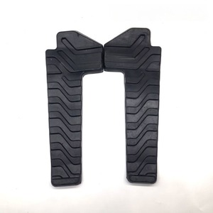 Pièces d'excavatrice pour Cat E312/<span class=keywords><strong>320</strong></span>/329/330/336B/C/D : Pédales de marche, revêtement en cuir et caoutchouc, coussinet en cuir E2 - Product Image 2