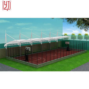 Structure de membrane architecturale en PTFE et PVDF pour tentes de stade et terrains de basketball - Product Image 1