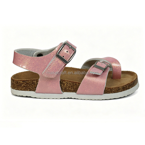 Kids Casual Open Toe Sheepskin Upper Light Breathable <b>Sandals</b> OEM Wholesale - Product Image 4
