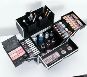 FAMA Fabrik Make-up Boxen Fall Professional Kosmetik Hart aluminium Artikel W79 Makeup Case Organizer
