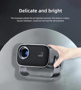 Mini Proyector A10 Portátil, Proyectores de <span class=keywords><strong>Video</strong></span> LED 3D, Cine en Casa, Juegos, Láser, Smart TV BOX, Proyector HD 1080P 4K - Product Image 2
