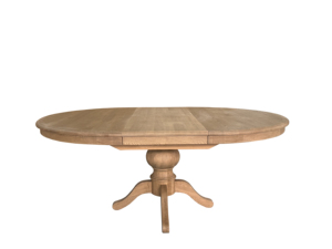 D1640 Tavolo <span class=keywords><strong>da</strong></span> Pranzo Allungabile in Legno Massello Stile Francese Antico, Tavolo Rotondo Classico per <span class=keywords><strong>Cucina</strong></span> e Sala <span class=keywords><strong>da</strong></span> Pranzo - Product Image 3