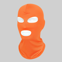 Cagoule de moto 3 trous avec logo au design personnalisé Masque de ski complet Cagoule légère en tissu respirant et doux Masque de ski