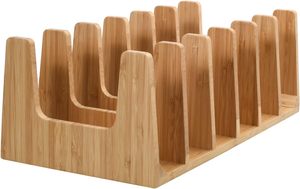 Organisateur <span class=keywords><strong>de</strong></span> bibliothèque en bambou adapté au salon et à la chambre à coucher, peut également être utilisé pour ranger les disques et les magazines - Product Image 4