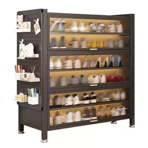 Armadio per scarpe in acciaio a 7 livelli con 3 porte posizionate all'interno o all'esterno resistenti alle intemperie sotto le scale altezza 1151mm - Product Image 5