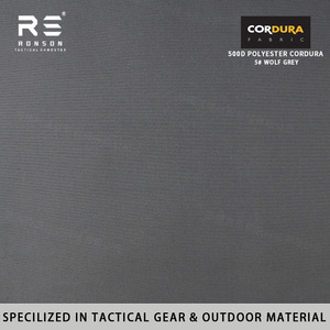 Wolf رمادي بوليستر 500D مقاوم للماء PU مطلي للتروس التكتيكية حقائب أمتعة خارجية استخدام دائم - Product Image 4