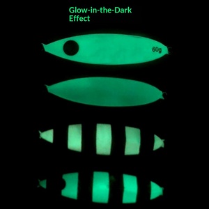 Señuelo de Placa de Hierro Plomada Cónica para Pesca Lenta, Cebo Artificial Duro con Luz Nocturna para Pesca <span class=keywords><strong>en</strong></span> Alta <span class=keywords><strong>Mar</strong></span>, Equipo de Pesca <span class=keywords><strong>en</strong></span> Agua Salada - Product Image 4