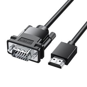 SAMZHE Câble HDMI vers VGA, convertisseur vidéo HD, adaptateur de diffusion d'écran, connecteur HDMI pour ordinateur portable, projecteur, moniteur <span class=keywords><strong>TV</strong></span>, câble vidéo - Product Image 1