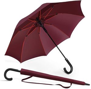 Fabricant de parapluie de pluie coupe-vent promotionnel de luxe avec logo de golf personnalisé pour adultes Design de style classique en vente! - Product Image 3