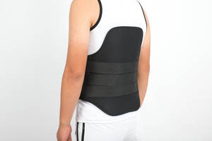 Sabuk penyangga pinggang pria, sabuk pendukung tulang punggung untuk nyeri punggung kustom medis - Product Image 4