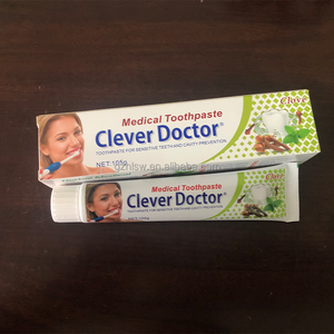 Dentifrice à la <span class=keywords><strong>Clou</strong></span> <span class=keywords><strong>de</strong></span> <span class=keywords><strong>Girofle</strong></span> CleverDoctor en Gros, Soin Antibactérien à Base <span class=keywords><strong>de</strong></span> Plantes, Confort des Gencives et Blanchiment Naturel <span class=keywords><strong>pour</strong></span> une Hygiène Buccale Fraîche et Propre - Product Image 2