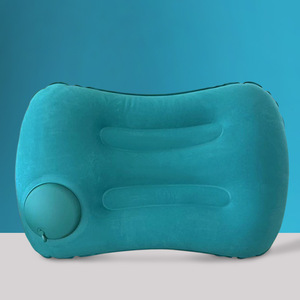 Travel Pillow <b>Inflatable</b> Neck Support 28x26x14cm Portable For Airplane Train <b>Car</b> Nap Sleep - Product Image 4