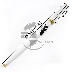 Nueva llegada juego en línea personaje FGO Okita Souji arma simulada seguridad madera ABS Cosplay juguete espadas para colección - Product Image 2