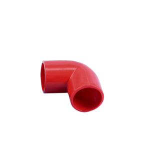 Connecteur de coude en <span class=keywords><strong>PVC</strong></span> électrique à bas prix en gros, 90 degrés, moulage, surface lisse, protection - Product Image 2
