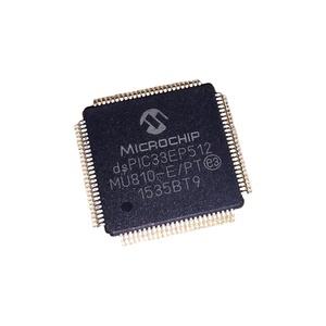 Processeur de signal numérique et contrôleur IC DSPIC33EP512MUL10-I/P, emballage F-package TQFP-100 - Product Image 1