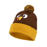 Divertido Gorro de Punto con Diseño de Pavo Corriendo, Unisex, para Uso Diario, Accesorio Suave para la Cabeza, Ideal para Acción de Gracias, Fiestas, Cosplay, Viajes
