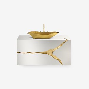 <span class=keywords><strong>Meuble</strong></span> de salle de bain personnalisé <span class=keywords><strong>avec</strong></span> lavabo en acier inoxydable plateau en marbre <span class=keywords><strong>noir</strong></span> lavabo de petite taille - Product Image 1