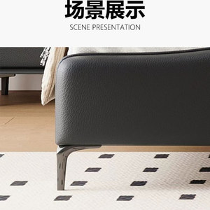 Metal <b>Bed</b> Legs <b>Black</b> Gold Color Heavy Duty Furniture Support Legs With Screws - Product Image 4